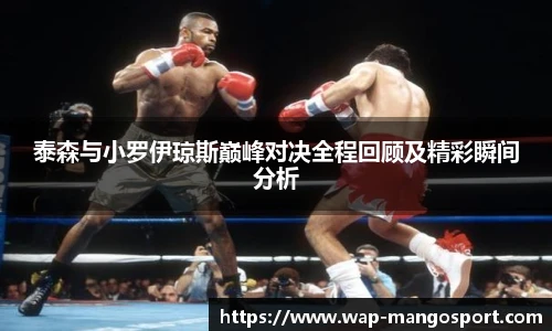 泰森与小罗伊琼斯巅峰对决全程回顾及精彩瞬间分析